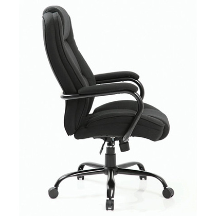 Кресло для руководителя BRABIX "Premium Blocks HD-002", ткань, металл, черный - 4