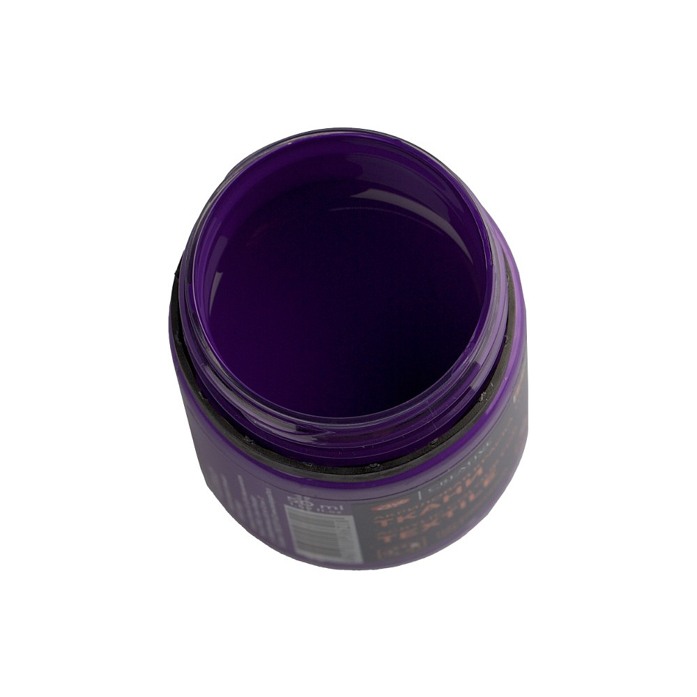 Краска акриловая по ткани "Декола", 606 фиолетовая темная, 50 мл., банка - 6