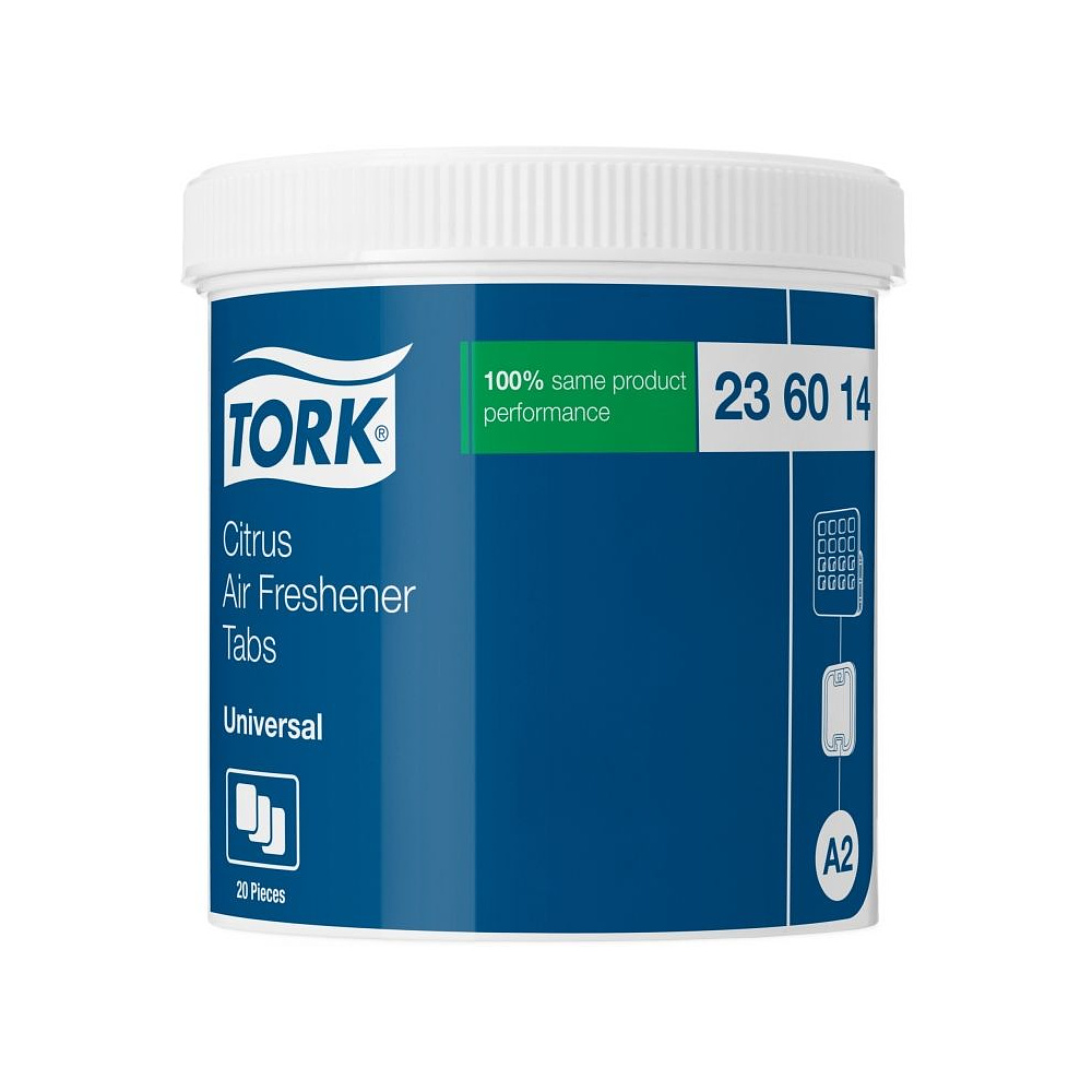 Освежитель воздуха Tork твердый, цитрус, А2, 20шт/упак