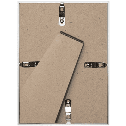 Фоторамка "Zebra", 15х20 см, 15 мм, со стеклом, серебристый - 2