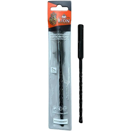Бур по бетону M-Lion, MDD18310P, 18х310 мм, SDS+, двойная резьба