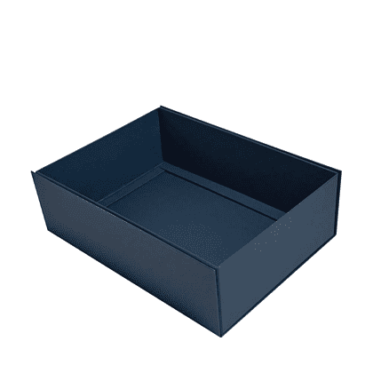 Коробка подарочная картонная, 223х308х95 мм, синий - 2