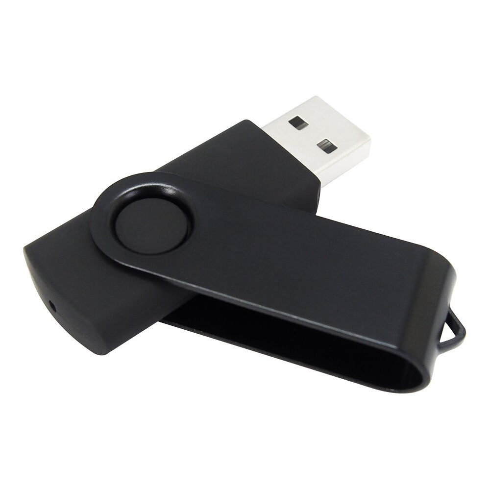 USB Flash накопитель 2.0 16 Gb VDF-008 СС, пластик, металл, черный - 2