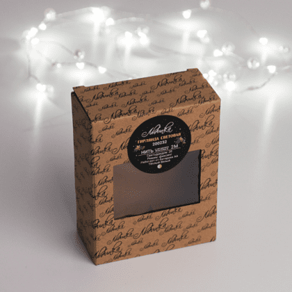 Гирлянда электрическая LED "Нить. Жемчужина", 2 м, тепло-белый - 2