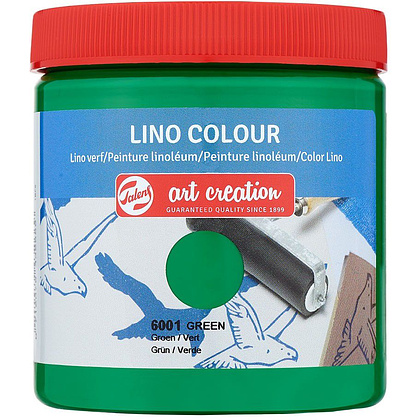 Краски для линогравюры "LINO", 6001 зеленый, 250 мл