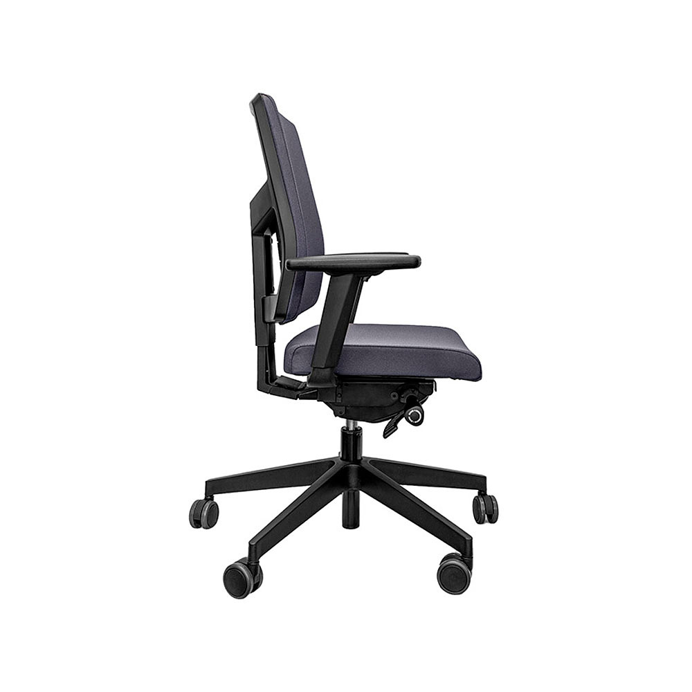 Кресло для персонала Profim "Raya 21SL P54PU", пластик, ткань, темно-серый - 3