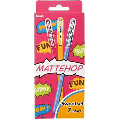Набор ручек гелевых Mattehop "Sweet Set", 0.5 мм, ассорти, 7 шт