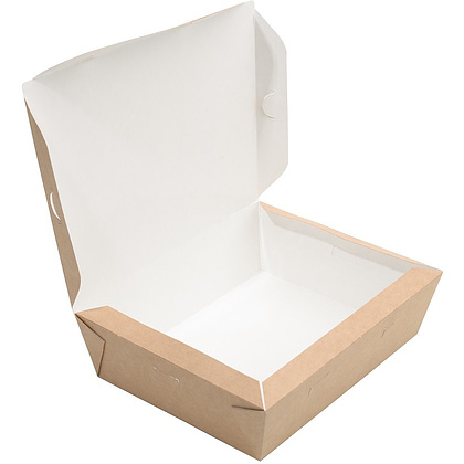 Контейнер бумажный 600 мл, без окна, 450 шт/упак. - 4