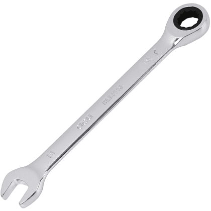 Ключ комбинированный Deli YS EDL34117, 17 мм, с трещоткой, 72 зуба