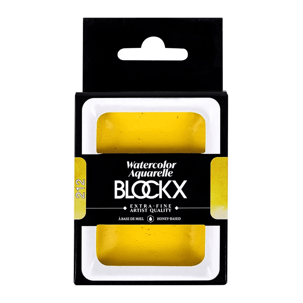 Краски акварельные "Blockx. Giant pan" 112 неаполитанский желтый, 18 мл., кювета