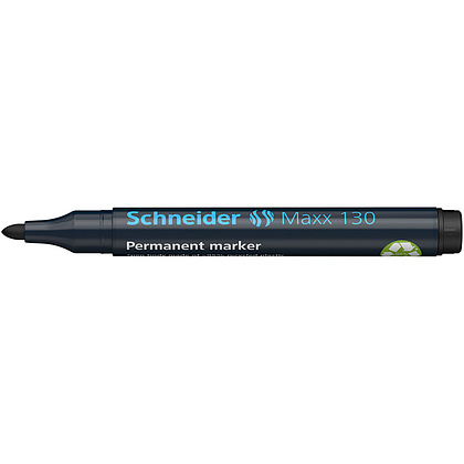 Маркер перманентный "Schneider Maxx 130", черный - 5
