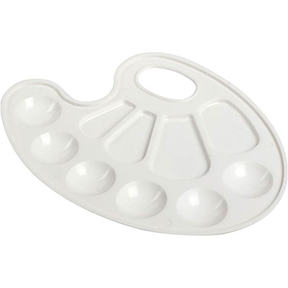 Палитра овальная "Цветик" - 2