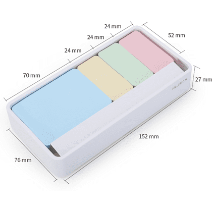 Бумага для заметок "Deli Nusign", ассорти  - 2