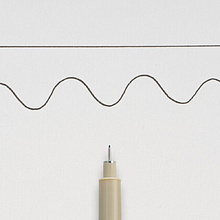 Ручка капиллярная "Pigma Micron", 0.3 мм, черный