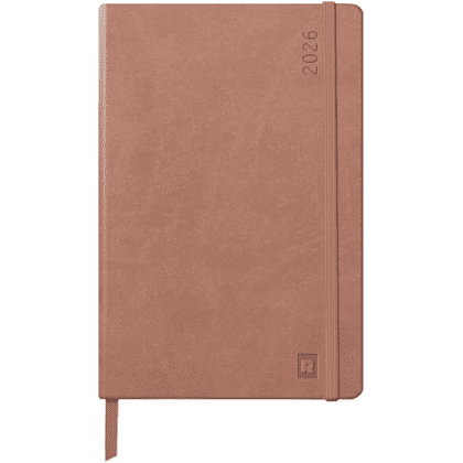 Еженедельник датированный "Rhodia", 80 листов, нежно-розовый, 2026