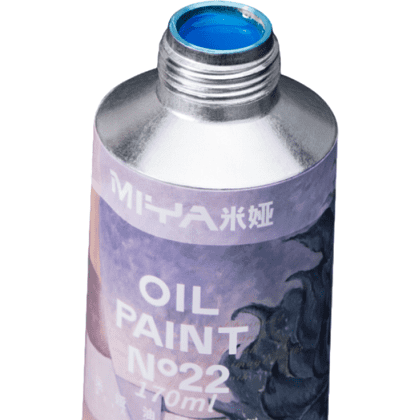Краски масляные "HIMI.MIYA", кобальт синий, 170 мл., туба - 5