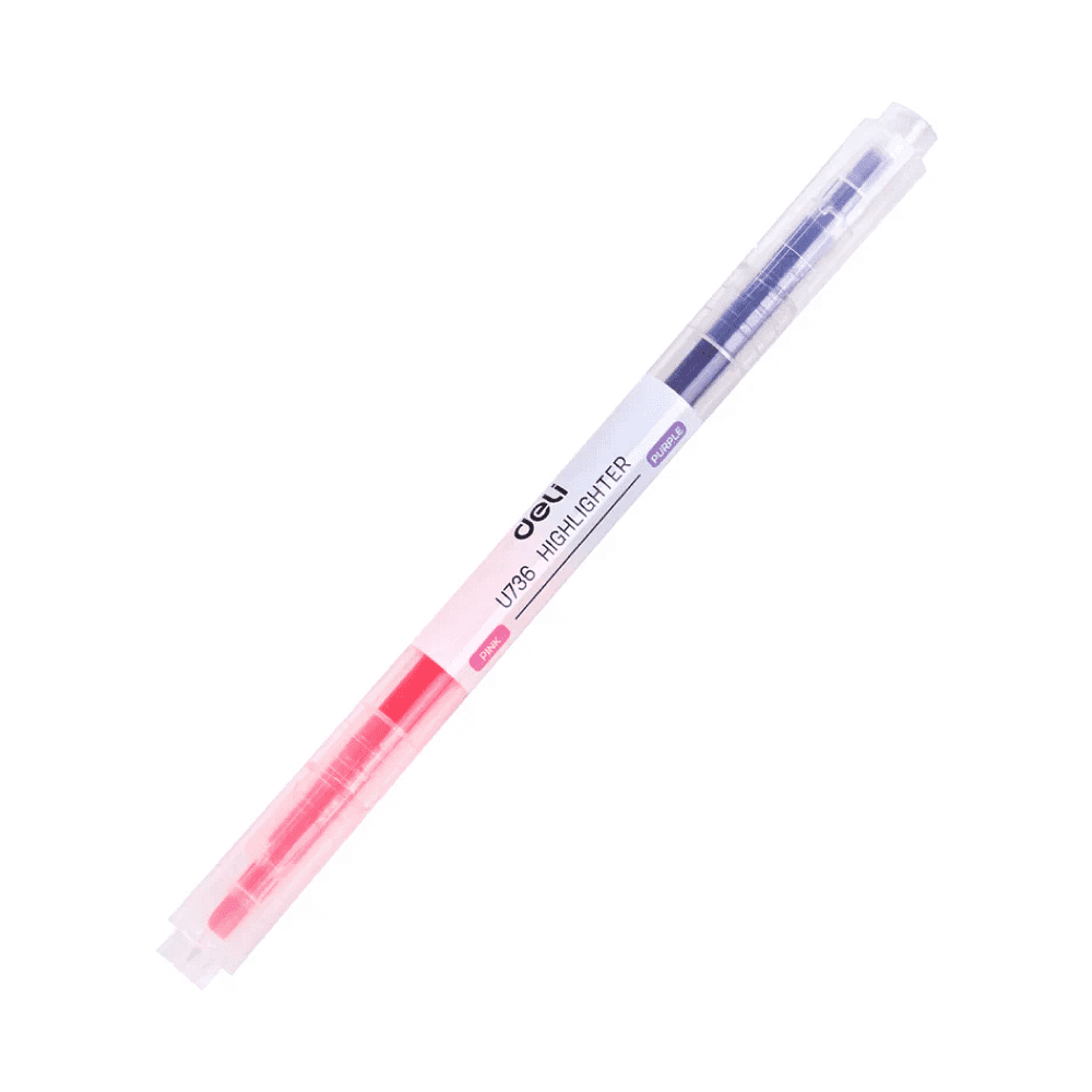 Набор маркеров текстовых "Double ended", 3 шт, ассорти - 4