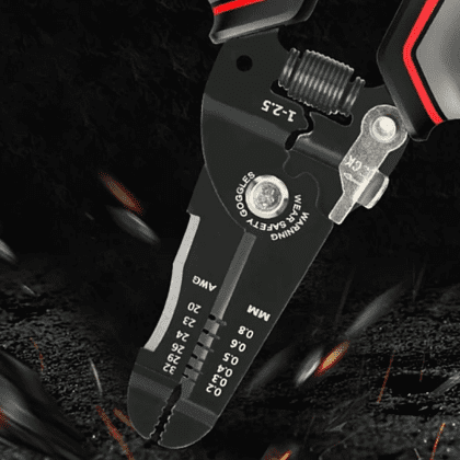 Инструмент для снятия изоляции Deli RS EDL383028, 180 мм, 0.2- 0.8 мм - 8