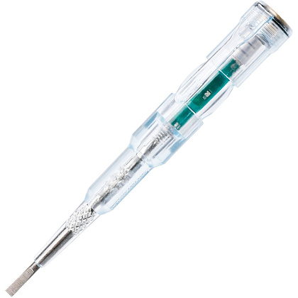 Индикаторная отвертка-тестер Deli YS EDL8004, 24 -250 В, светодиодная, прозрачный