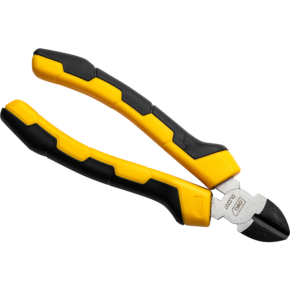 Бокорезы Deli "EDL2207", 180 мм, желтый, черный