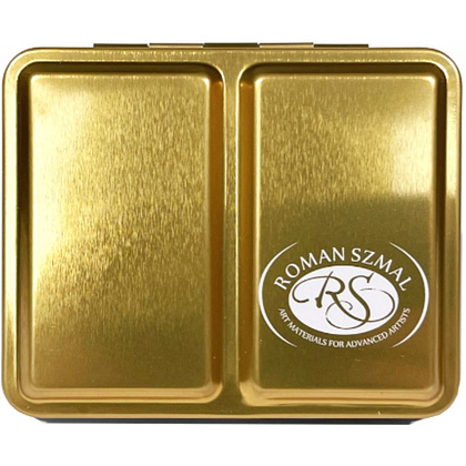 Краски акварельные "Aquarius. Mini Urban Sketcher set", 8 цветов, полукюветы, коробка, золотая - 3