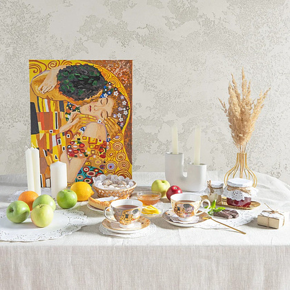 Салфетки бумажные ажурные AVIORA, d=20 см, 250 шт, белый - 5