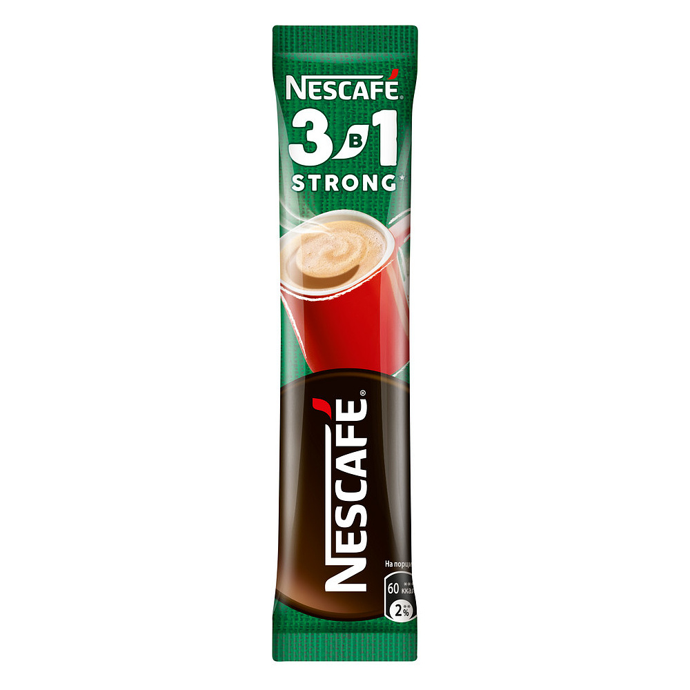Кофейный напиток "Nescafe" 3в1 крепкий, растворимый, 14.5 г - 13