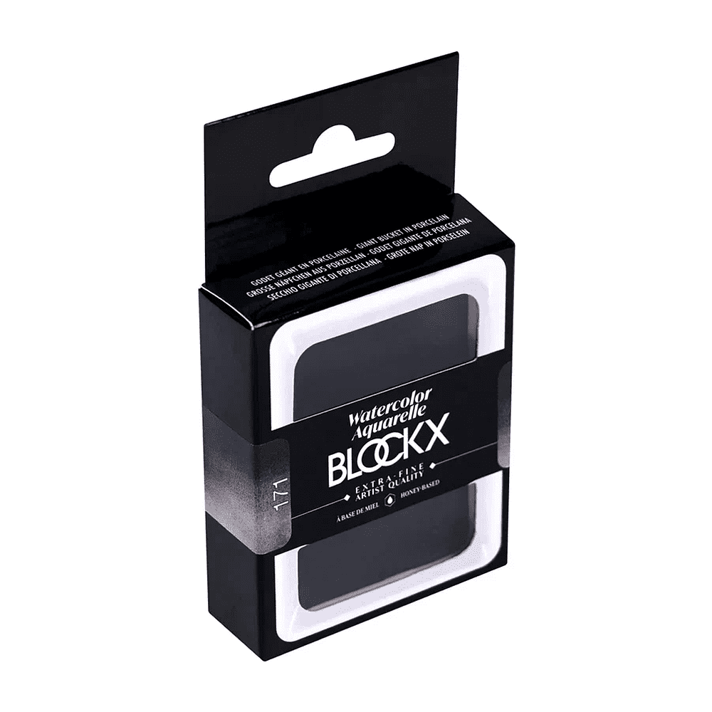 Краски акварельные "Blockx. Giant pan", 171 слоновая кость черная, 18 мл., кювета - 4