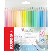 Цветные карандаши "Kolores Pastel", 24 цвета