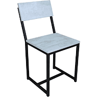 Стул ALLERD RION, металл, ЛДСП, черный муар, Энигма