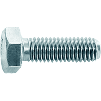 Болт шестигранный М6х16 мм, DIN 933/ГОСТ 7798-70, цинк, 5 кг