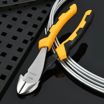 Бокорезы "Deli", 180 мм, усиленные, черный, желтый - 3