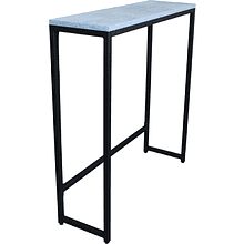 Стол консольный RION ALLERD, черный муар