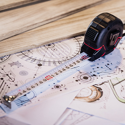 Рулетка "Deli 3800", 3 м, черный - 3