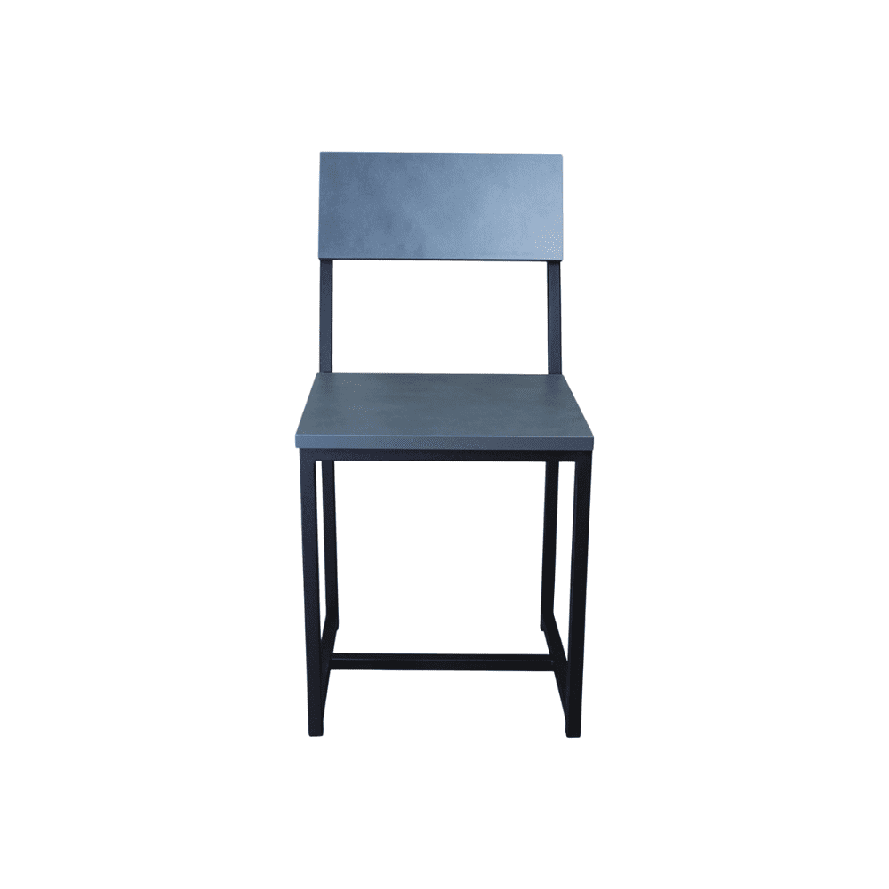 Стул ALLERD RION, металл, ЛДСП, черный муар, Металл Бруклин - 2