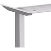 Стол с электроприводом WellDesk Basic 1300x675х18 белый/акация лэйкленд (9191460+9072453) - 5