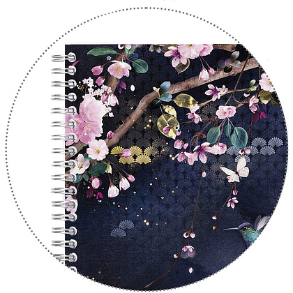 Блокнот "Sakura dream", A5, 74 листа, линовка, ассорти - 6