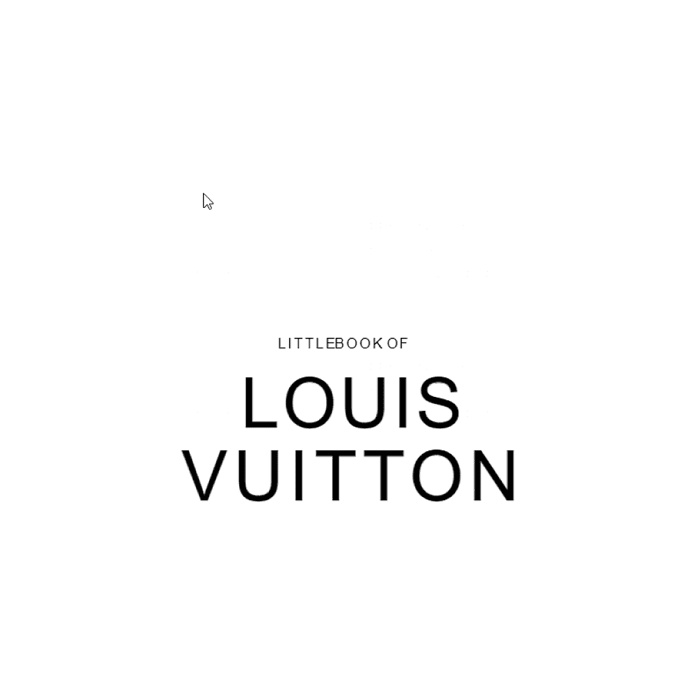 Книга на английском языке "Little Book of Louis Vuitton: The Story of the Iconic Fashion House", Homer K. - 2