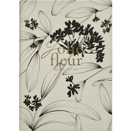 Ежедневник недатированный "Fleur", А5, 320 страниц, молочный