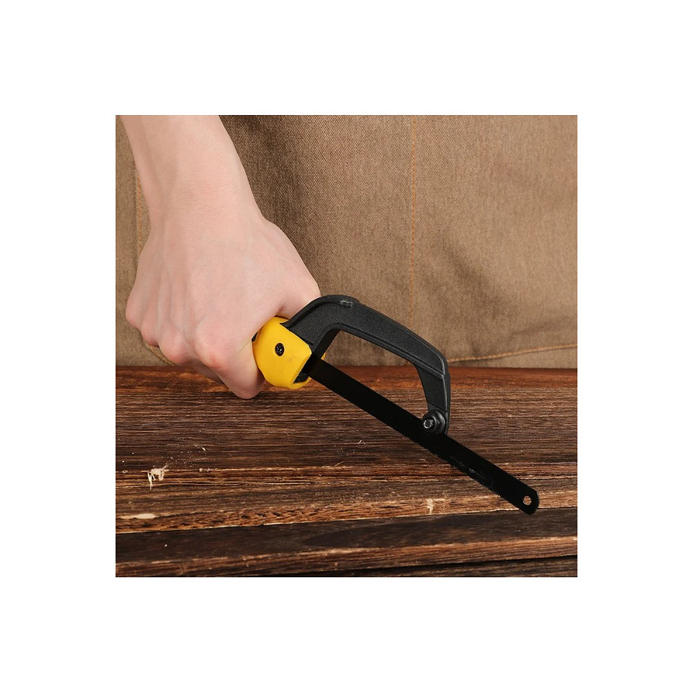 Ножовка-ручка по металлу Deli YS EDL353112, 250 мм, желтый, черный - 3