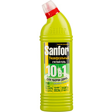 Средство чистящее для сантехники "Sanfor Универсал", 750 мл, лимонная свежесть