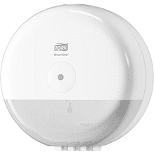 Диспенсер TORK SmartOne, для туалетной бумаги в мини рулонах, пластиковый, белый, T9