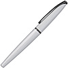 Ручка перьевая "Cross ATX Brushed Chrome Fountain Pen", M, белый, черный, патрон черный - 4