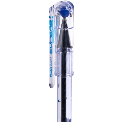 Ручка шариковая "ВК 77", 0.7 мм, прозрачный, стерж. синий - 4