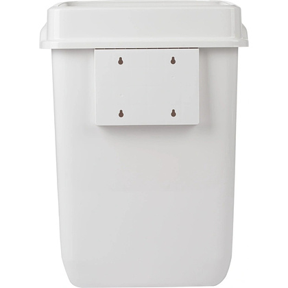 Корзина Luscan Prof Etalon для мусора, с крышкой, 32 л, белый - 4
