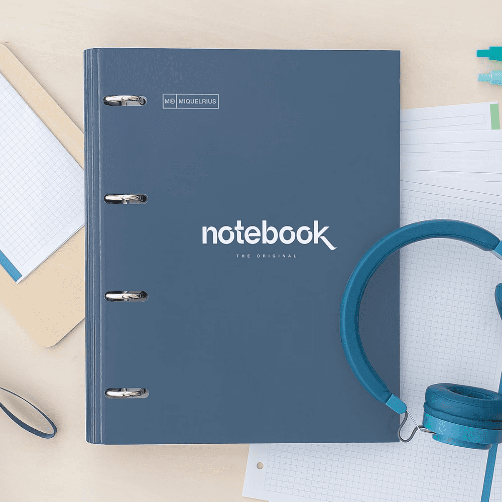 Тетрадь Miquelrius "Emotions", А4, 100 листов, клетка, темно-синий - 5