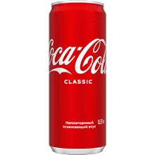 Напиток "Coca-Cola", жестяная банка