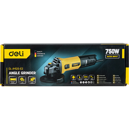 Угловая шлифмашина Deli YS EDL-JM125-E2 750 Вт, 125 мм - 10