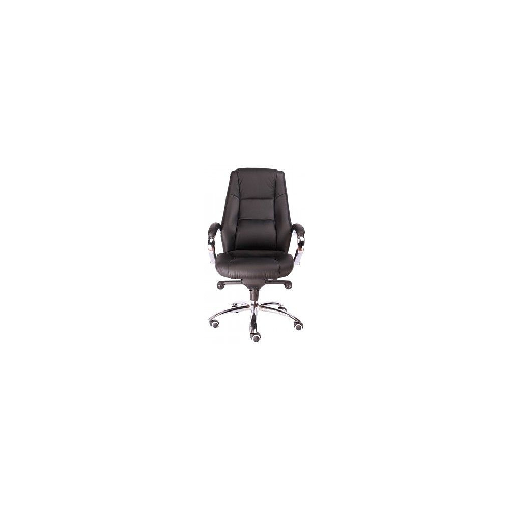 Кресло для руководителя "Kron", экокожа, металл, черный - 2