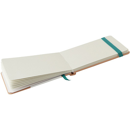 Скетчбук для акварели "Ладога", А6, 100% хлопок, 300 г/м2, 20 листов, персиковый - 4